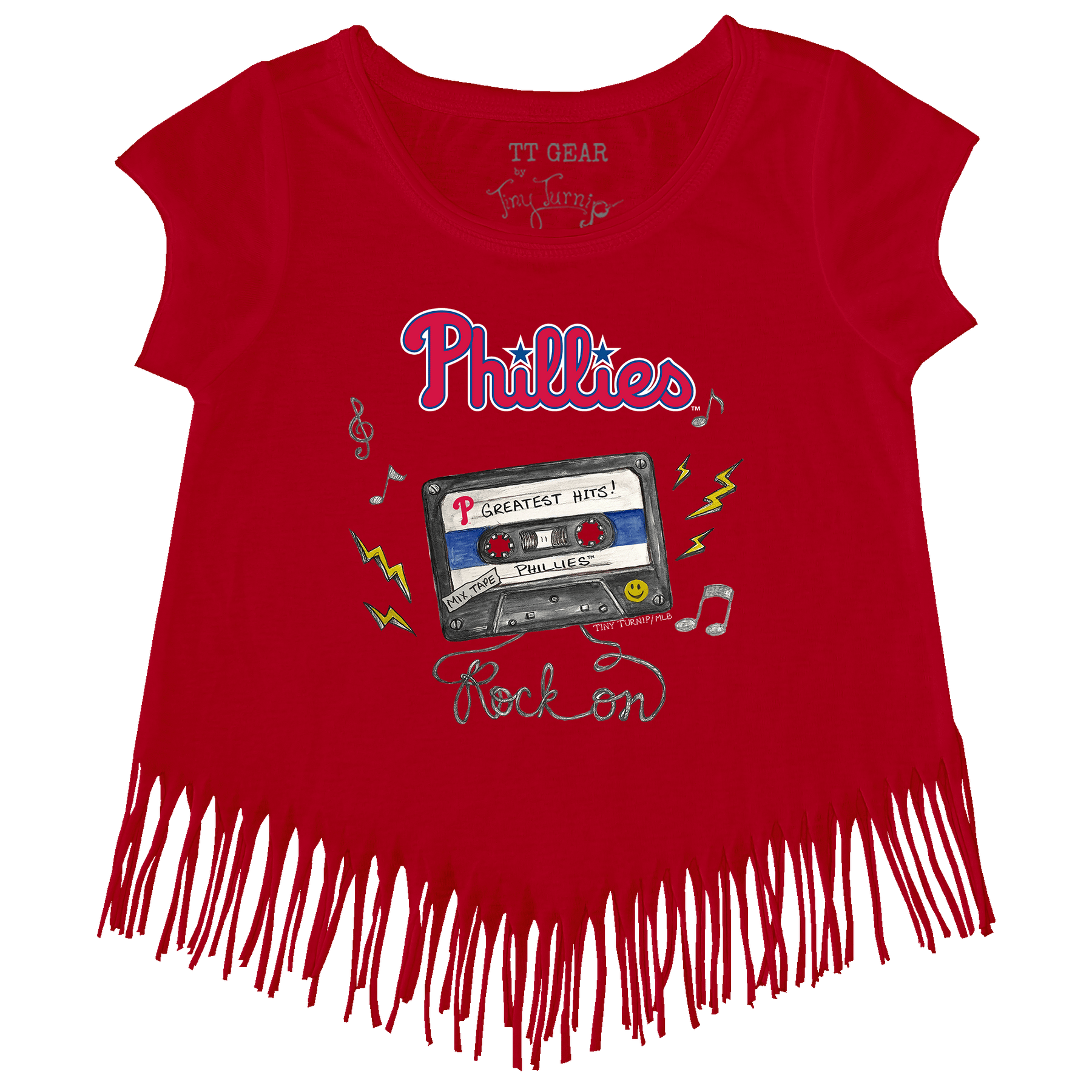 Philadelphia Phillies Mixtape Fringe Tee