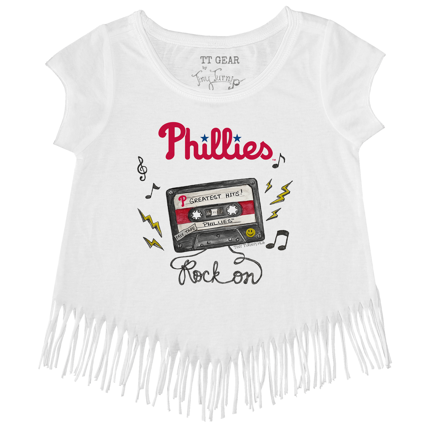 Philadelphia Phillies Mixtape Fringe Tee
