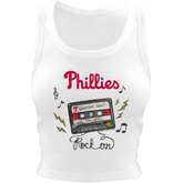 Philadelphia Phillies Mixtape Crop Tank