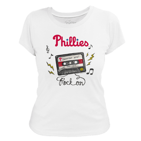 Philadelphia Phillies Mixtape Women's Tee Shirt
