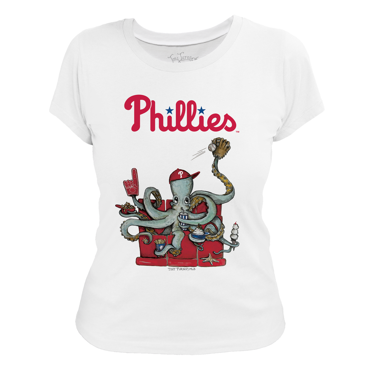 Philadelphia Phillies Octopus Tee Shirt