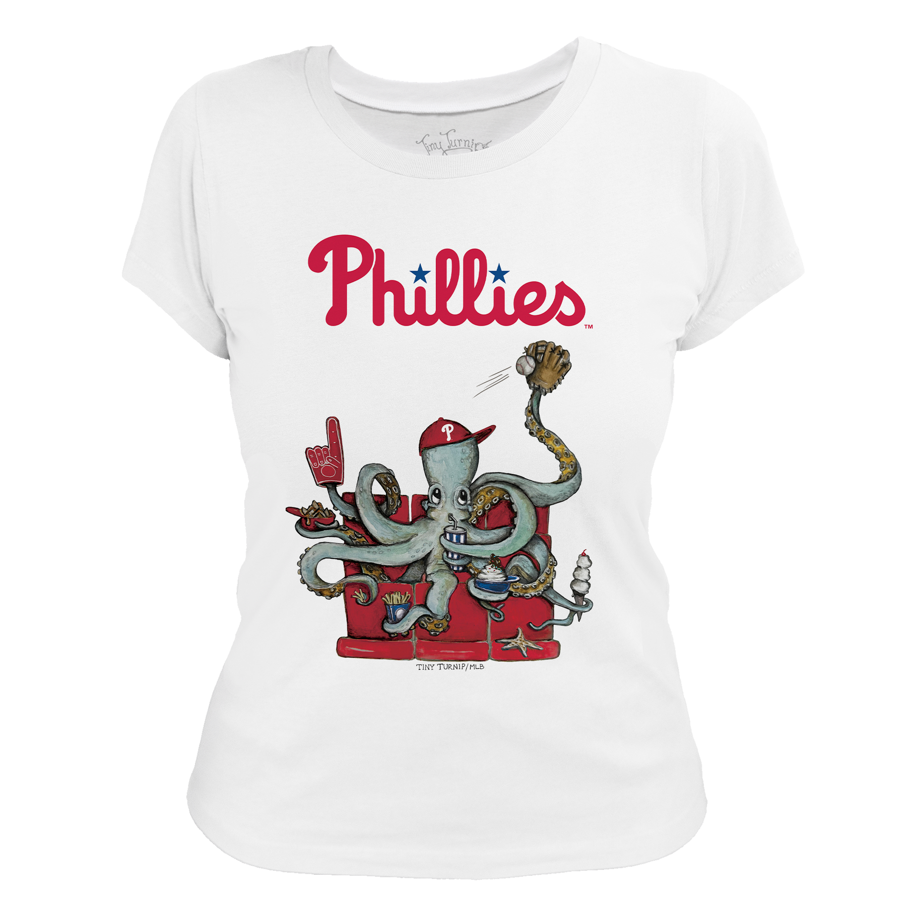 Philadelphia Phillies Octopus Tee Shirt