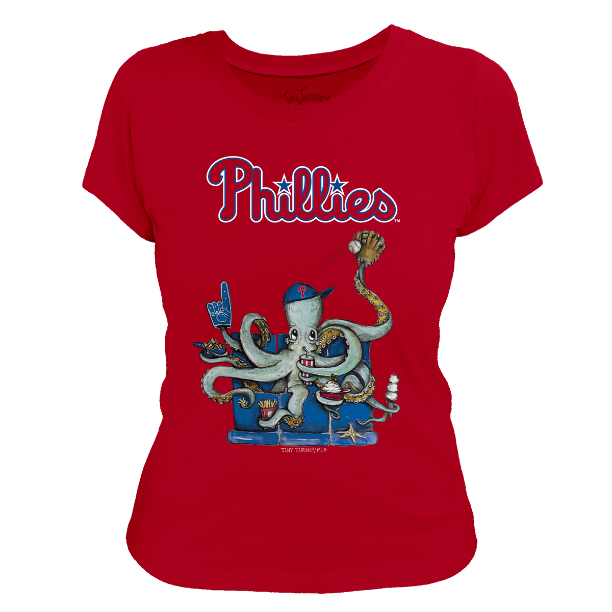 Philadelphia Phillies Octopus Tee Shirt