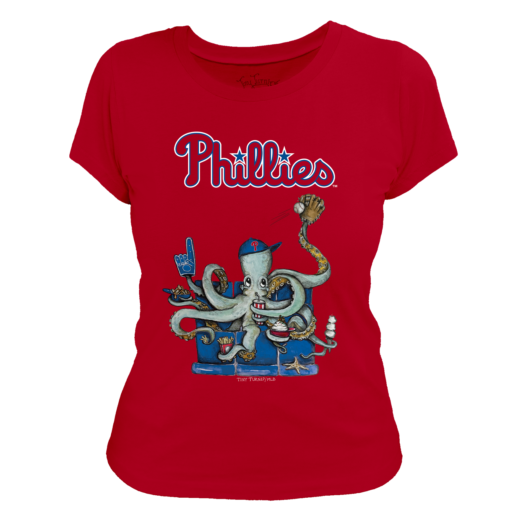 Philadelphia Phillies Octopus Tee Shirt