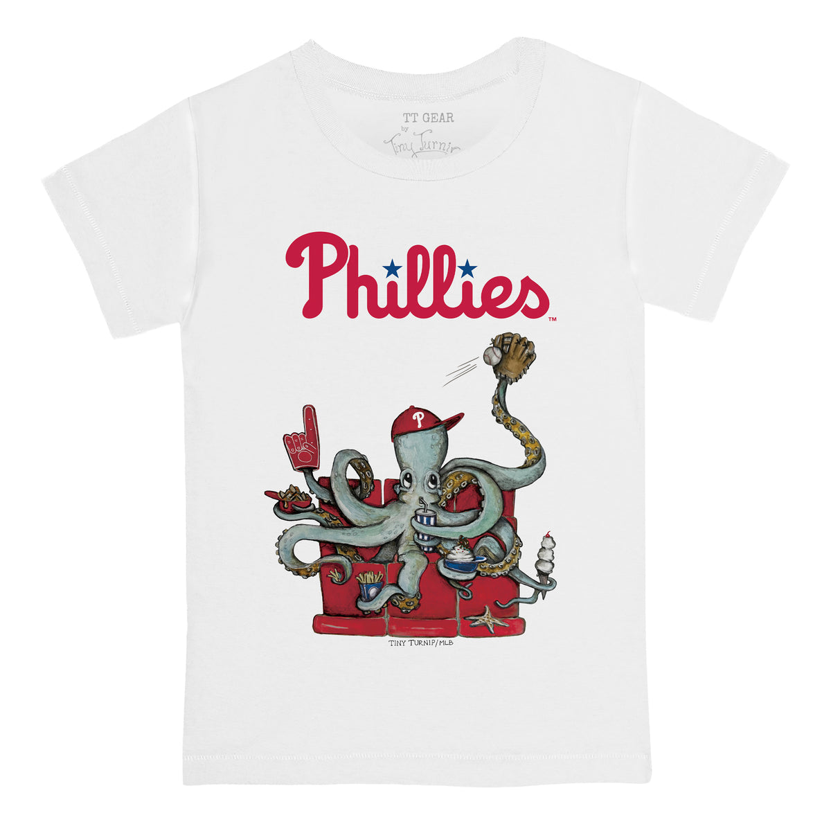 Philadelphia Phillies Octopus Tee Shirt