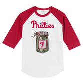 Philadelphia Phillies Pickle Jar 3/4 Red Sleeve Raglan