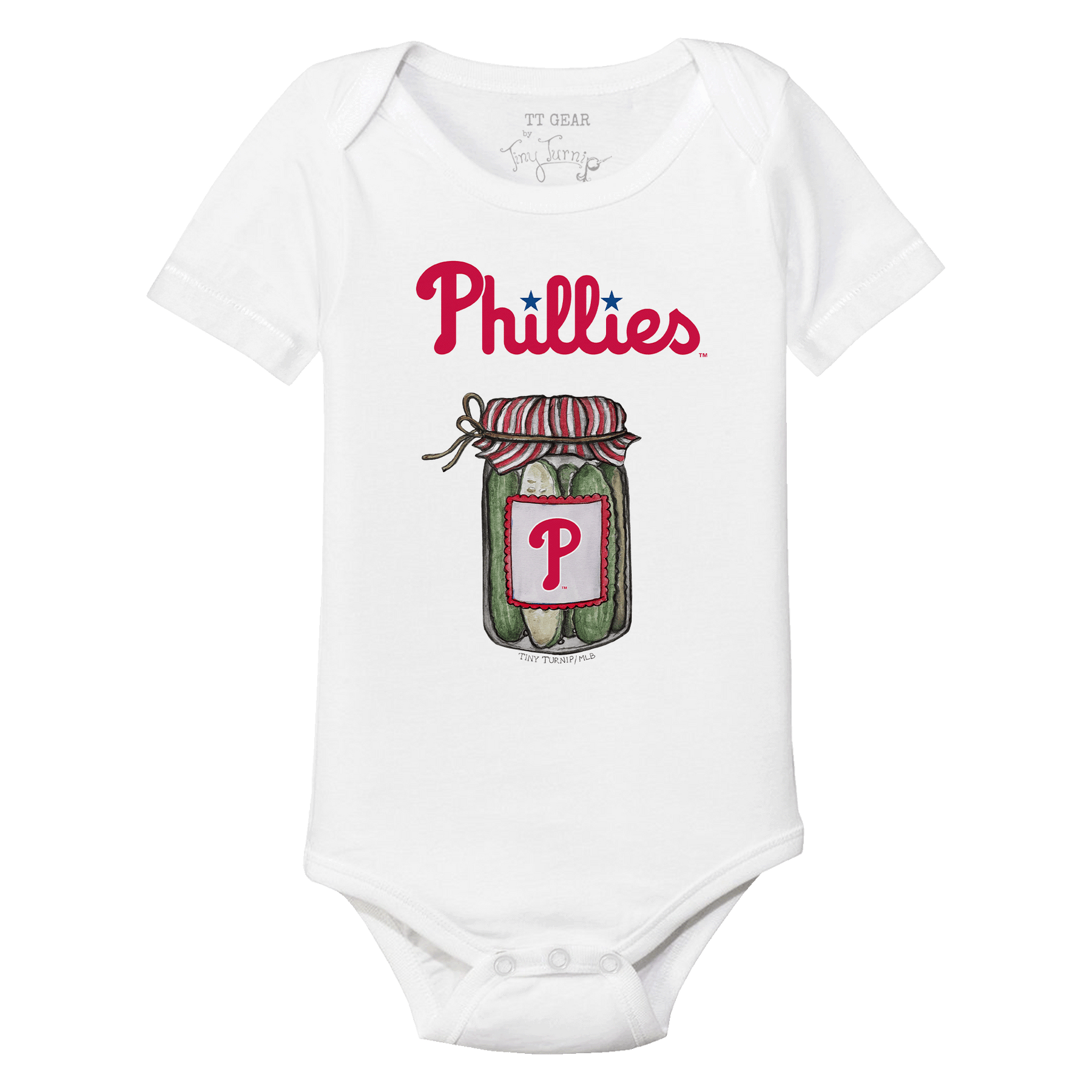Philadelphia Phillies Pickle Jar Short Sleeve Snapper