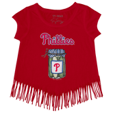 Philadelphia Phillies Pickle Jar Fringe Tee