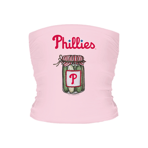 Philadelphia Phillies Pickle Jar Tube Top