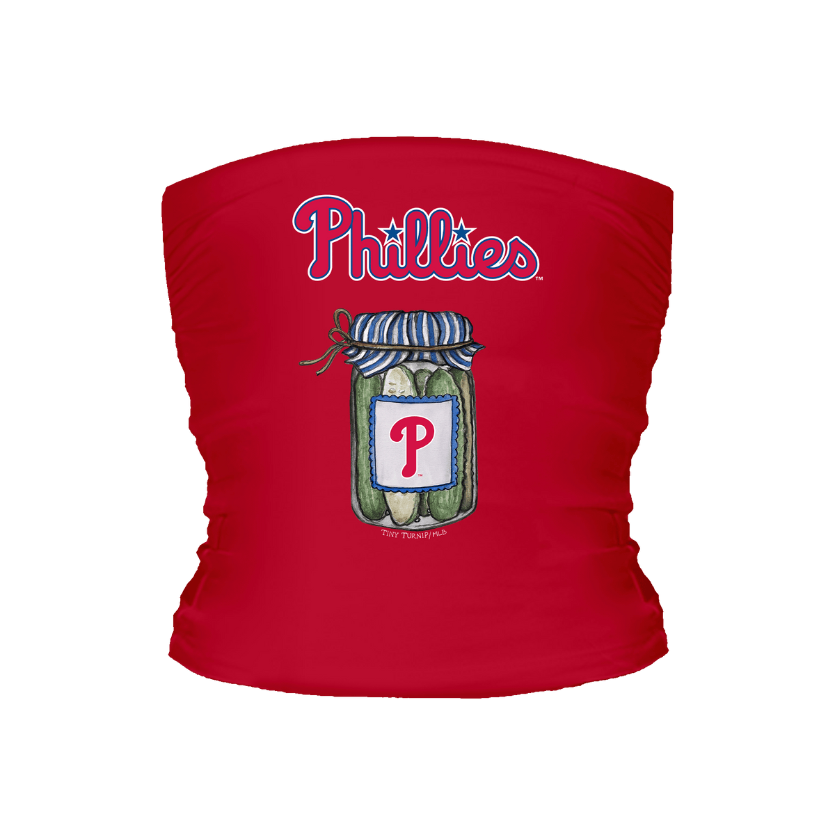 Philadelphia Phillies Pickle Jar Tube Top