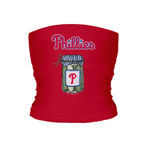 Philadelphia Phillies Pickle Jar Tube Top