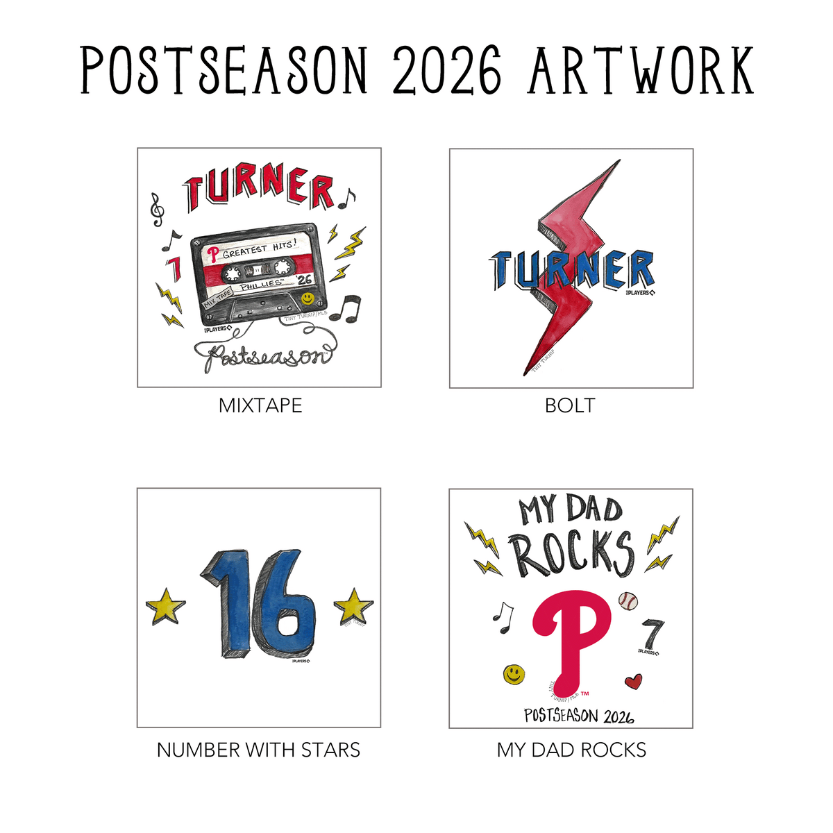 VIP Philadelphia Phillies Postseason '26 Kid's Tank