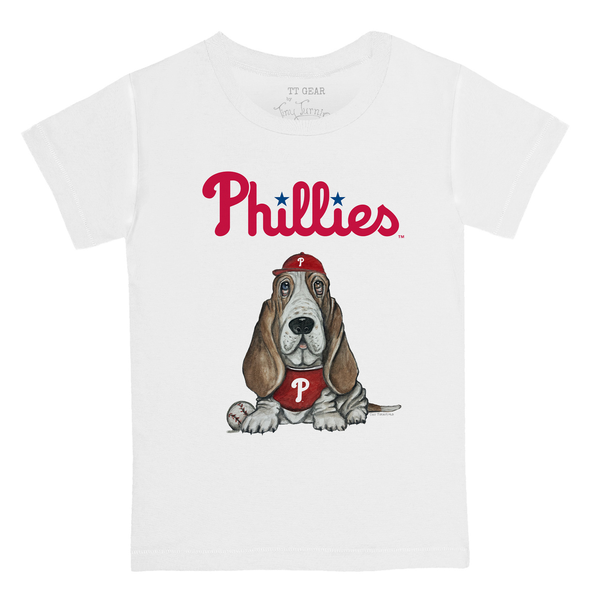 Philadelphia Phillies Puddy Kid's Tee Shirt - Tiny Turnip