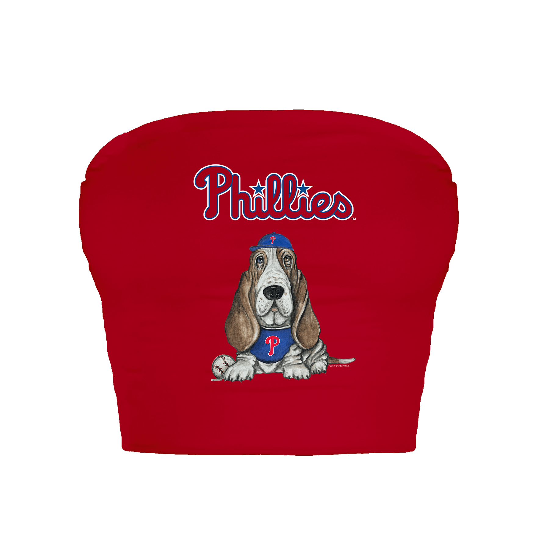 Philadelphia Phillies Puddy Crop Tube Top