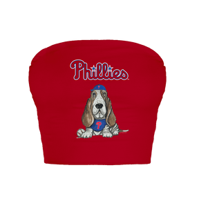 Philadelphia Phillies Puddy Crop Tube Top
