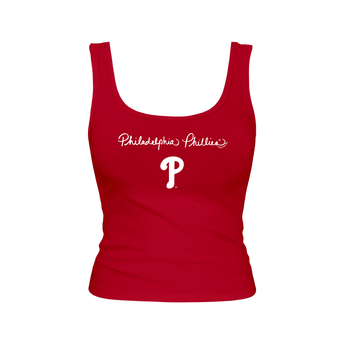 Philadelphia Phillies Logo Script Emmy Tank