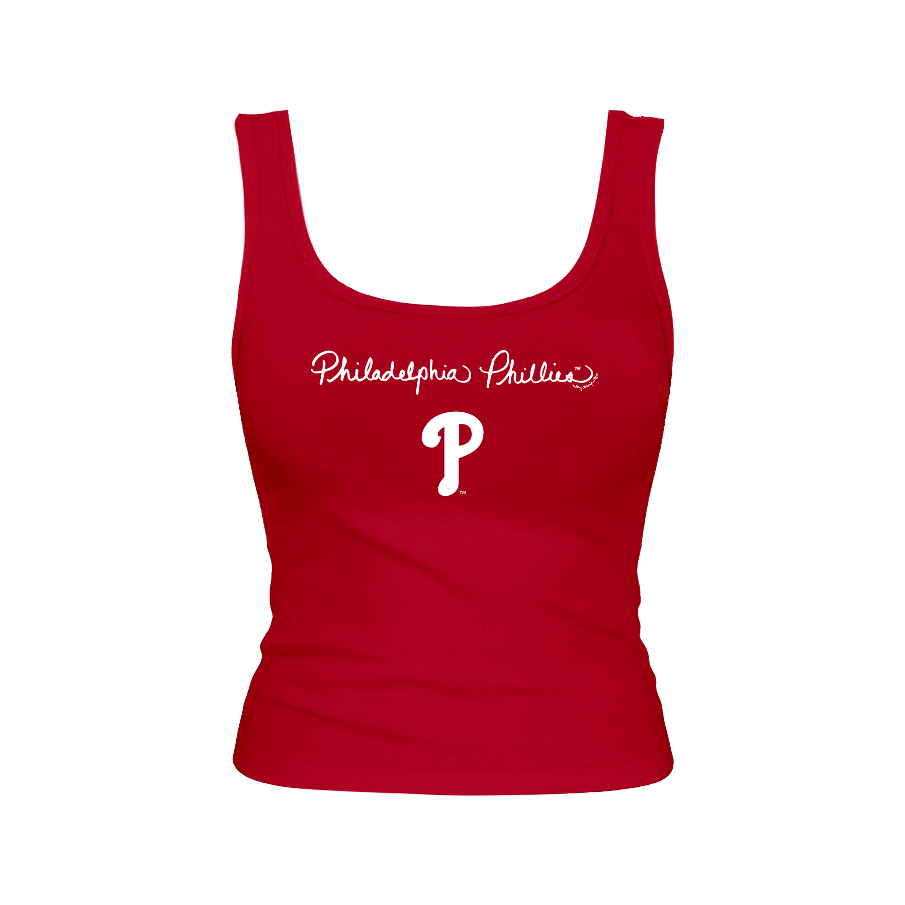 Philadelphia Phillies Logo Script Emmy Tank