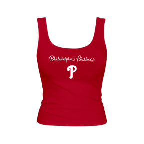 Philadelphia Phillies Logo Script Emmy Tank