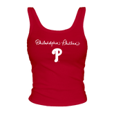 Philadelphia Phillies Script Ribbed Tank