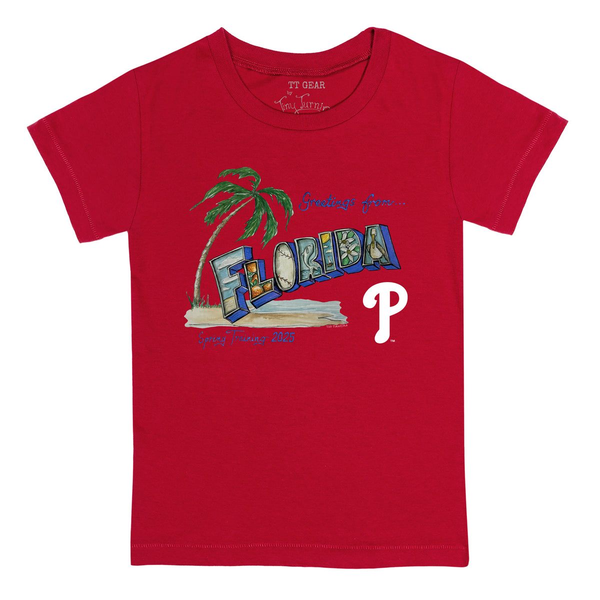 Philadelphia Phillies Spring Training 2025 Tee Shirt