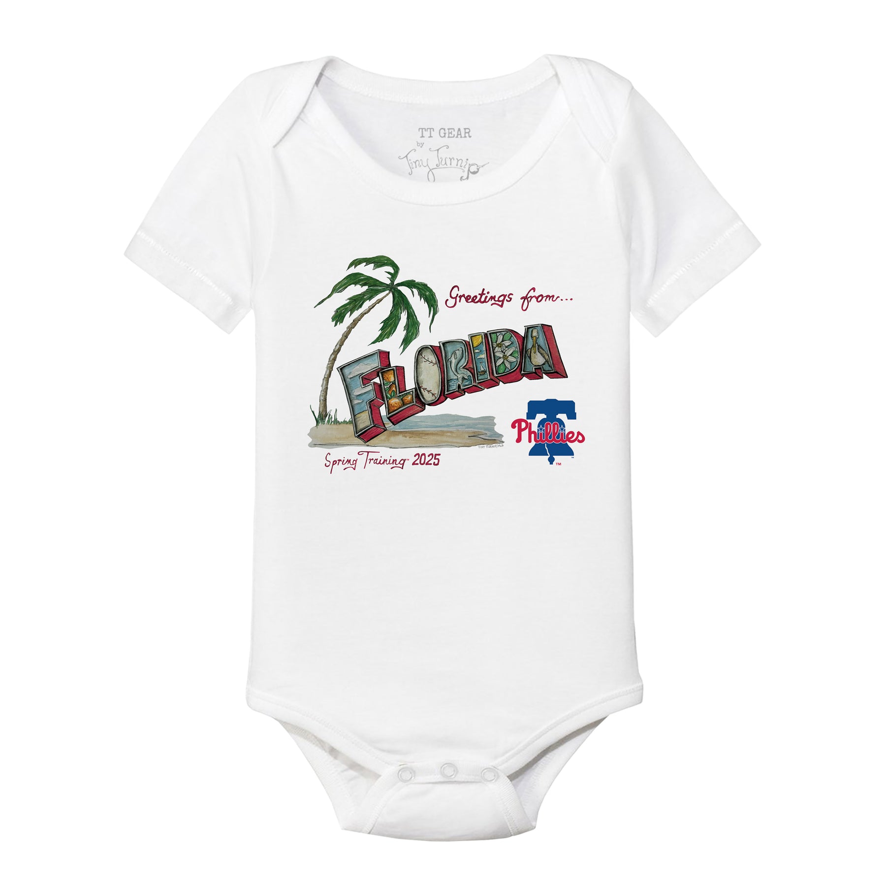 Philadelphia Phillies Spring Training 2025 Short Sleeve Snapper