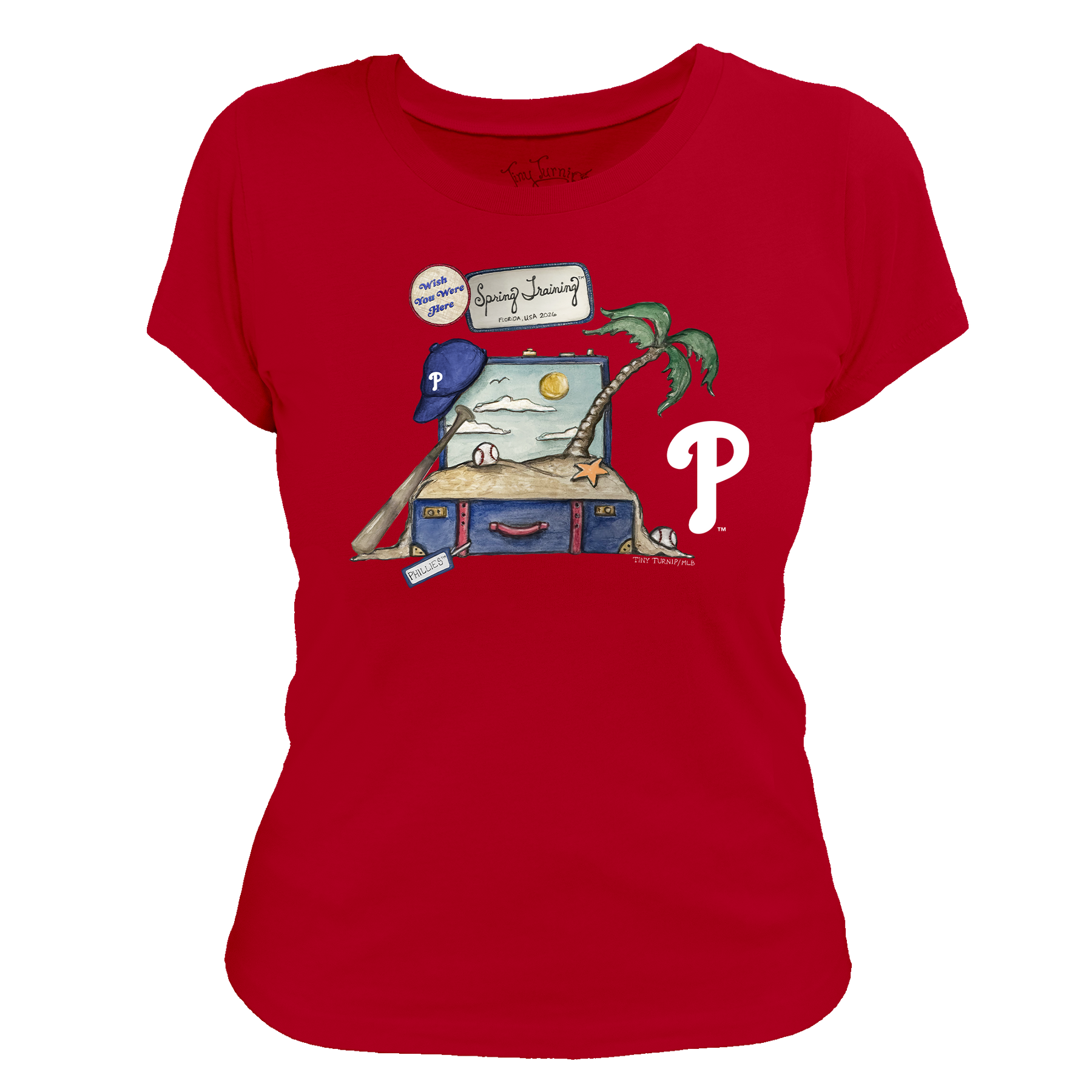 Philadelphia Phillies Spring Training 2026 Women's Tee Shirt