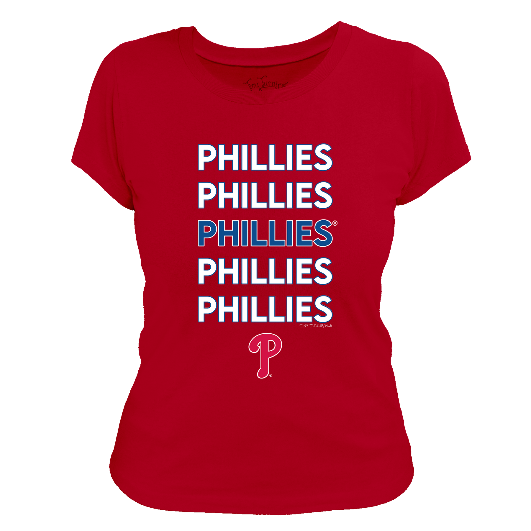 Philadelphia Phillies Stacked Tee Shirt
