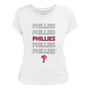 Philadelphia Phillies Stacked Tee Shirt