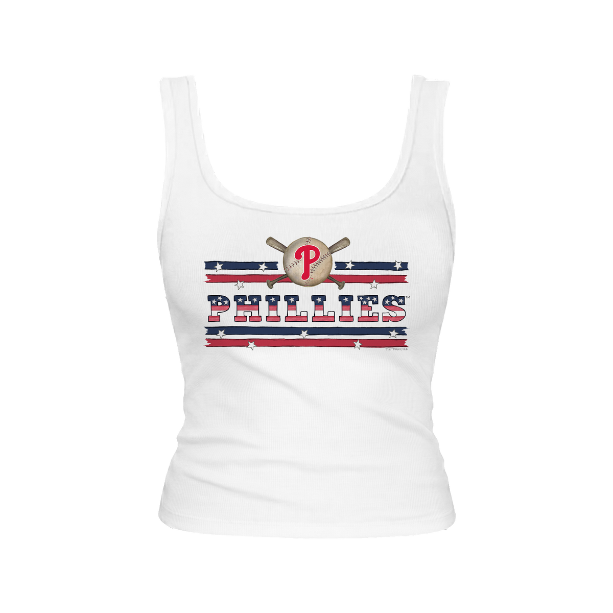 Philadelphia Phillies Stars and Stripes Emmy Tank