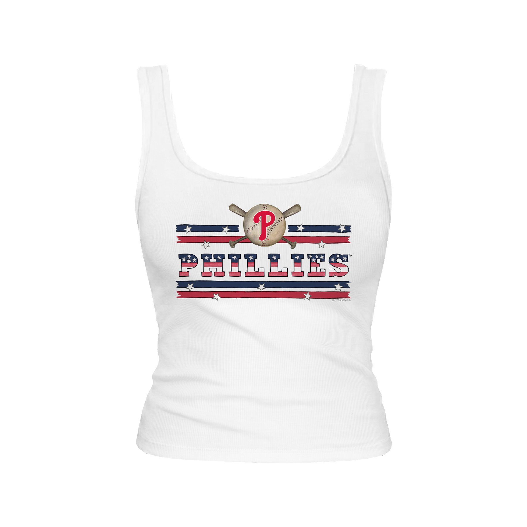 Philadelphia Phillies Stars and Stripes Emmy Tank