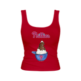 Philadelphia Phillies Sundae Helmet Emmy Tank