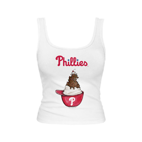 Philadelphia Phillies Sundae Helmet Emmy Tank