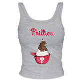 Philadelphia Phillies Sundae Helmet Ribbed Tank
