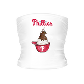 Philadelphia Phillies Sundae Helmet Tube Top - Tiny Turnip