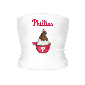 Philadelphia Phillies Sundae Helmet Tube Top - Tiny Turnip