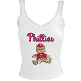 Philadelphia Phillies Teddy Lace Tank