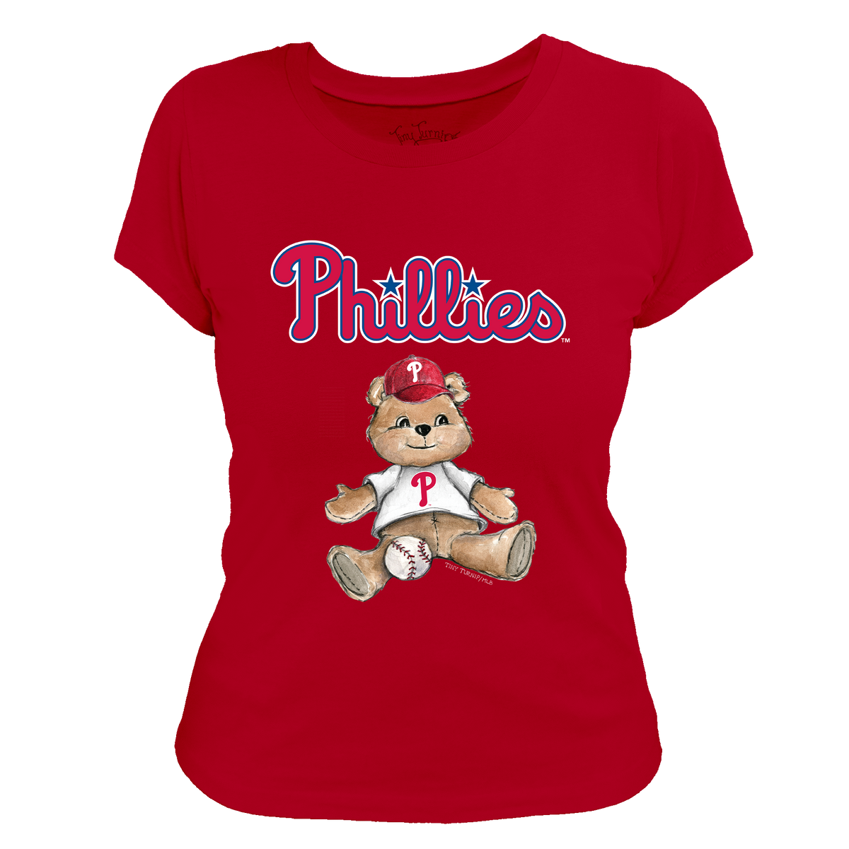 Philadelphia Phillies Boy Teddy Women's Tee Shirt