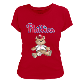 Philadelphia Phillies Boy Teddy Women's Tee Shirt