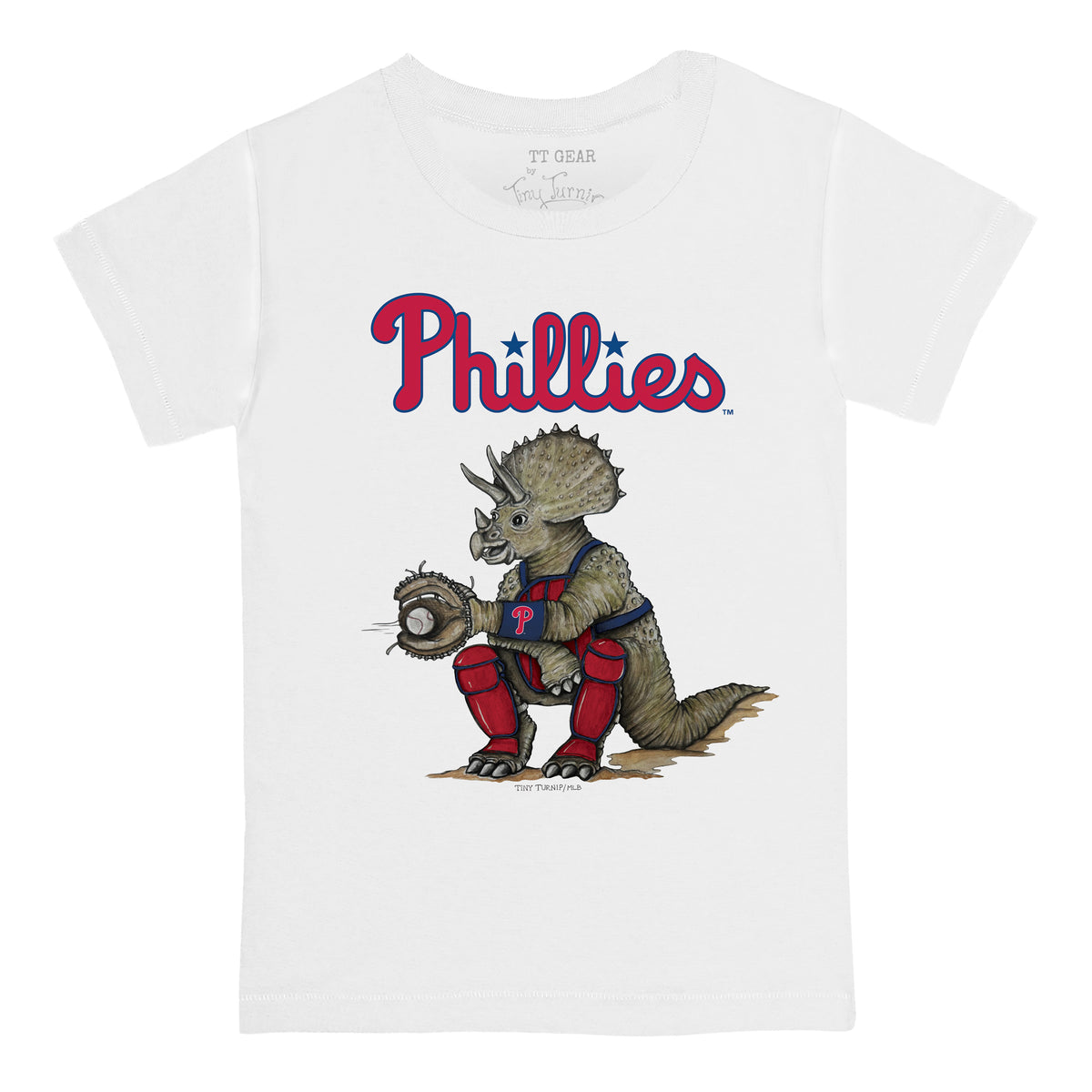 Philadelphia Phillies Triceratops Tee Shirt