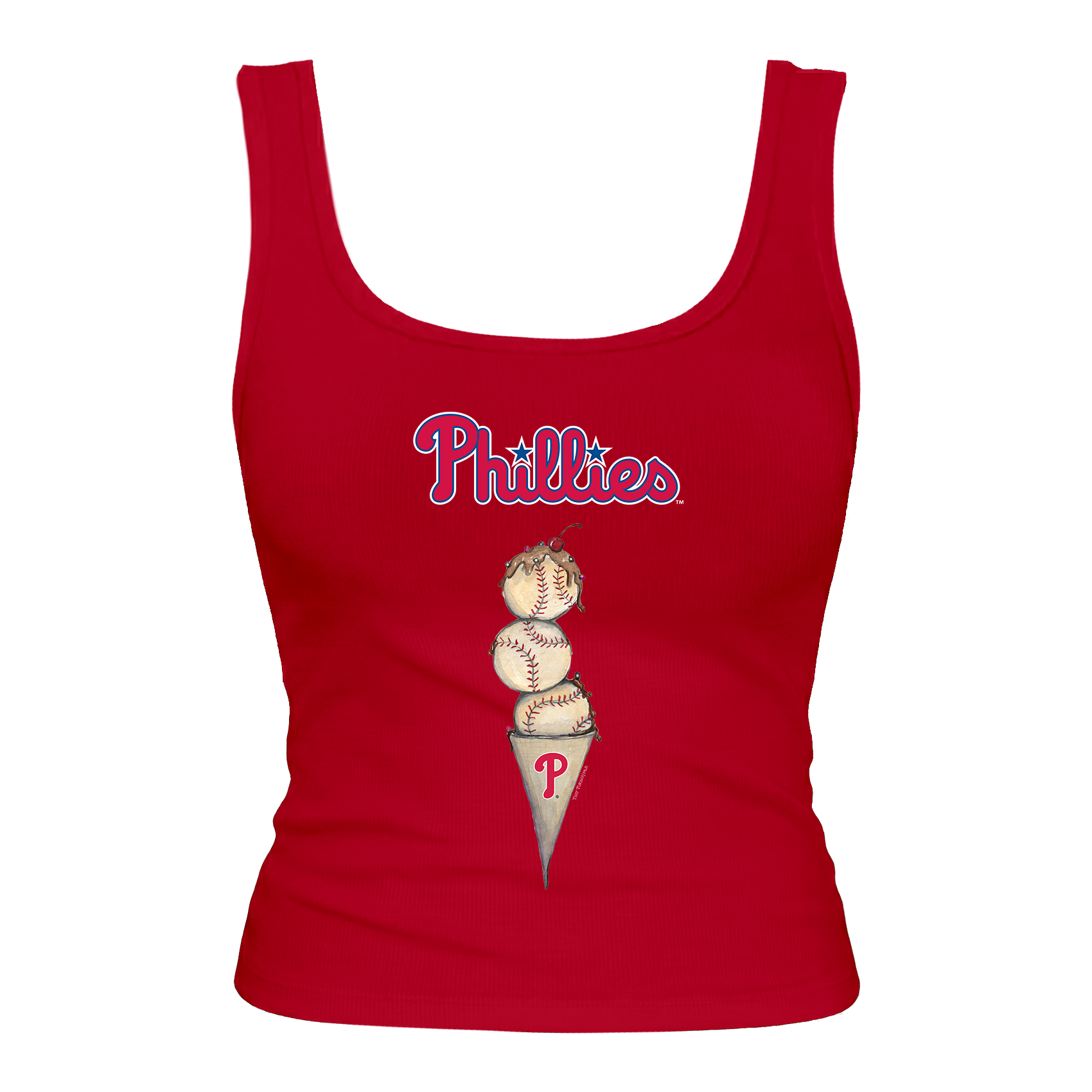 Philadelphia Phillies Triple Scoop Emmy Tank
