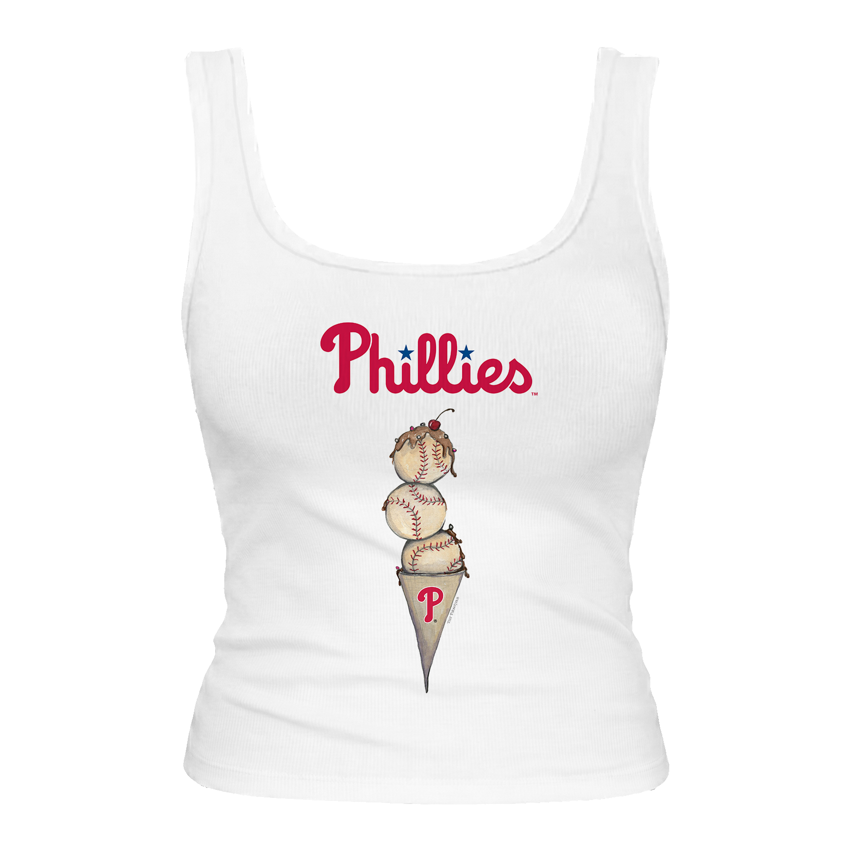 Philadelphia Phillies Triple Scoop Emmy Tank