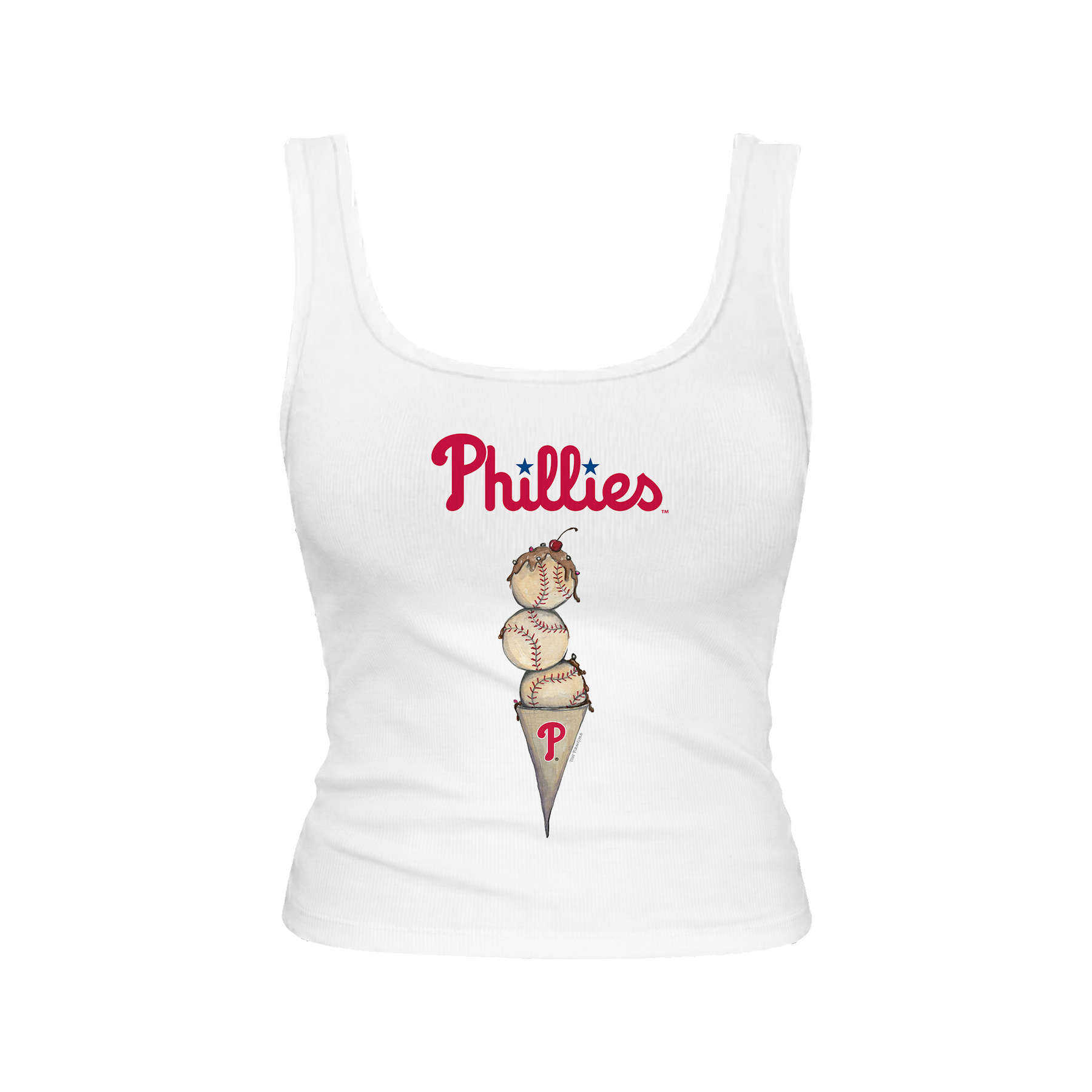 Philadelphia Phillies Triple Scoop Emmy Tank