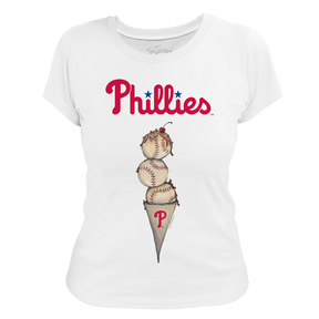 Philadelphia Phillies Triple Scoop Women's Tee Shirt