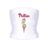 Philadelphia Phillies Triple Scoop Tube Top