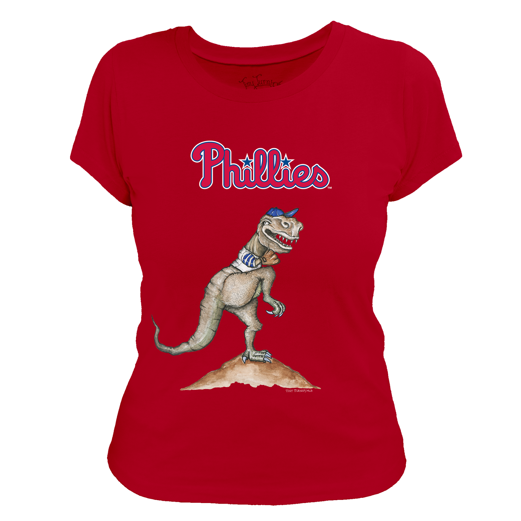 Philadelphia Phillies TT Rex Tee Shirt - Tiny Turnip