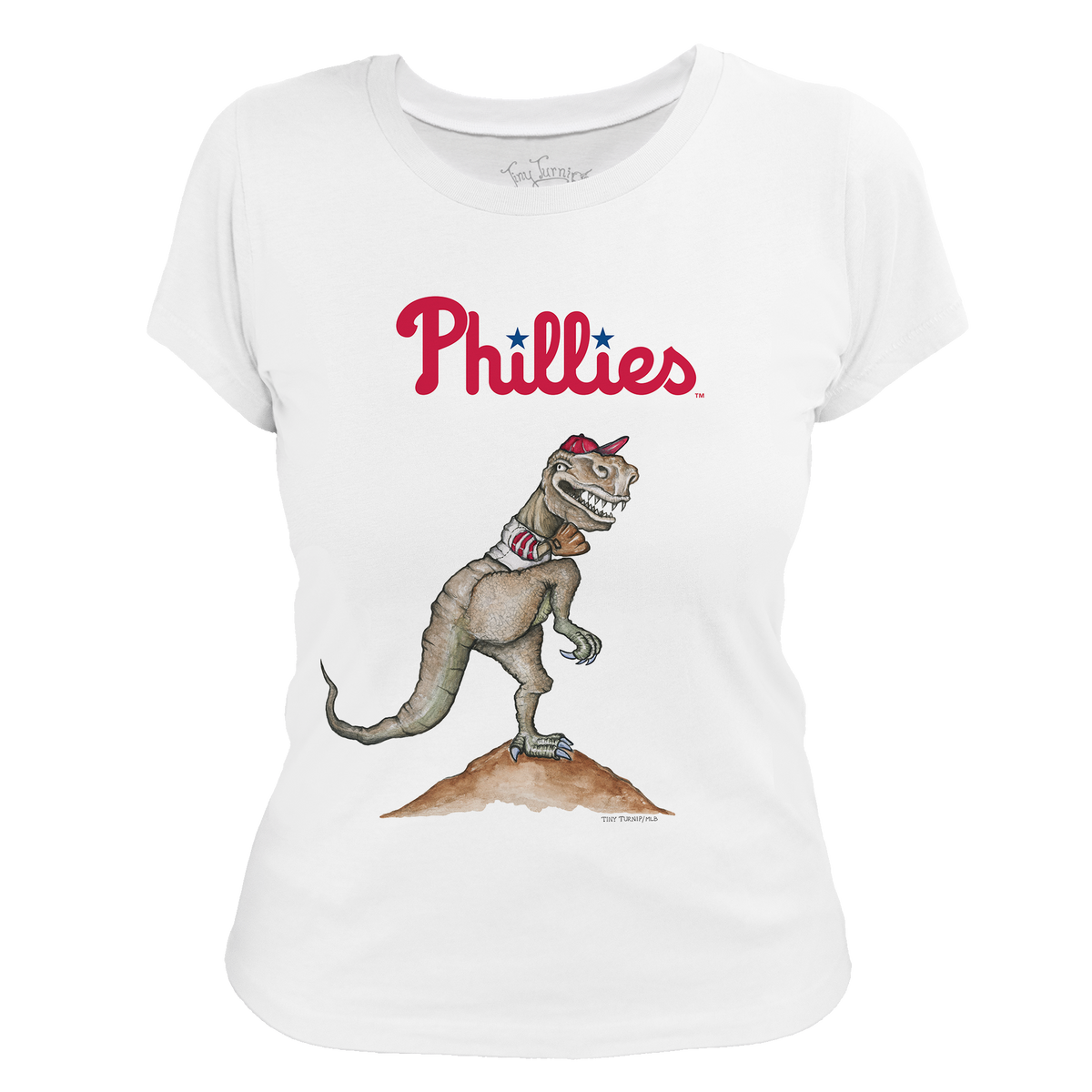Philadelphia Phillies TT Rex Tee Shirt - Tiny Turnip
