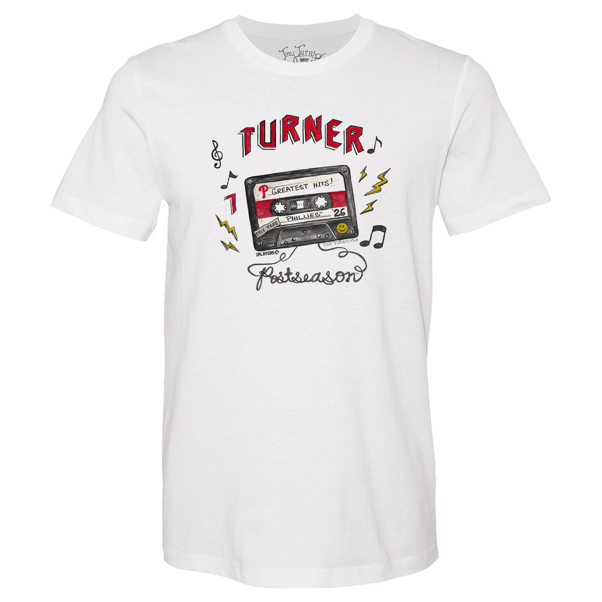 VIP Philadelphia Phillies Postseason '26 Unisex Tee Shirt - Tiny Turnip