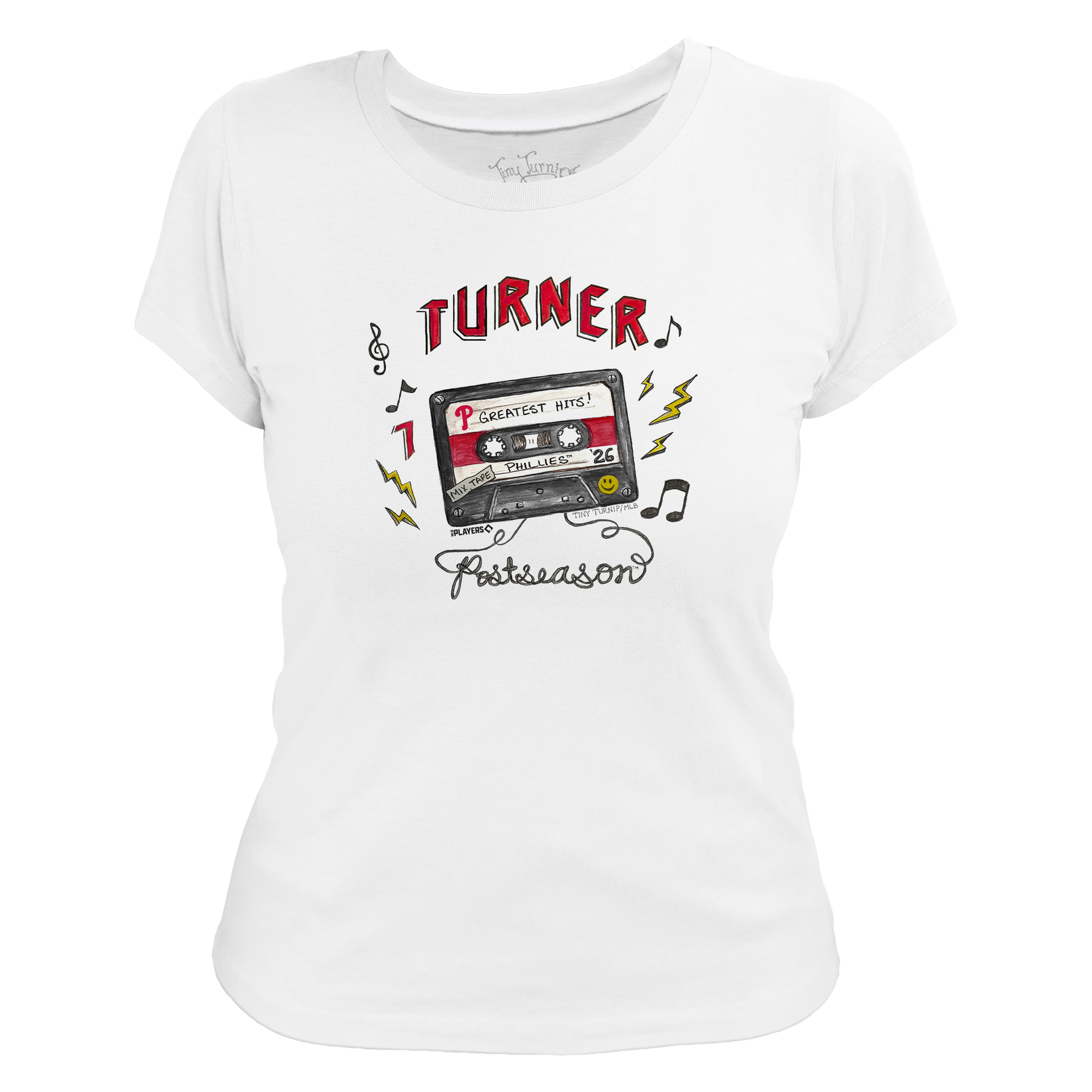 VIP Philadelphia Phillies Postseason '26 Women's Tee Shirt - Tiny Turnip