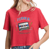VIP Philadelphia Phillies Postseason '26 Vintage Crop Tee - Tiny Turnip