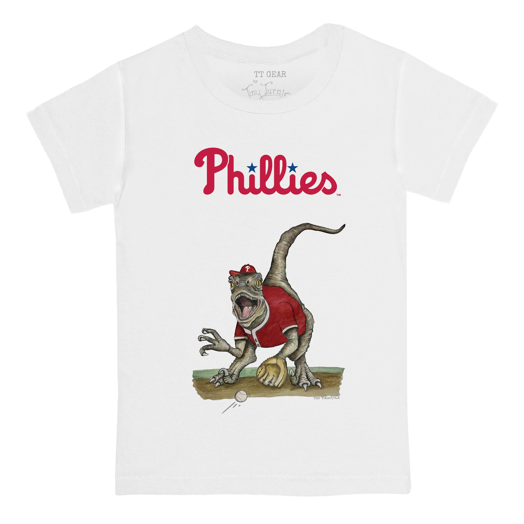 Philadelphia Phillies Velociraptor Tee Shirt